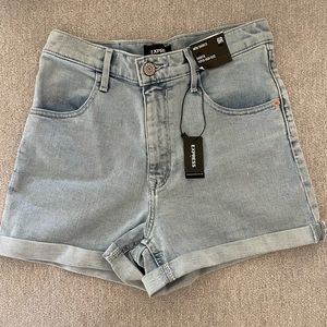 Cute Denim Mom Shorts